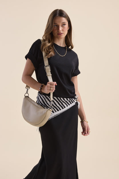 Genevie Gather Detail Tee