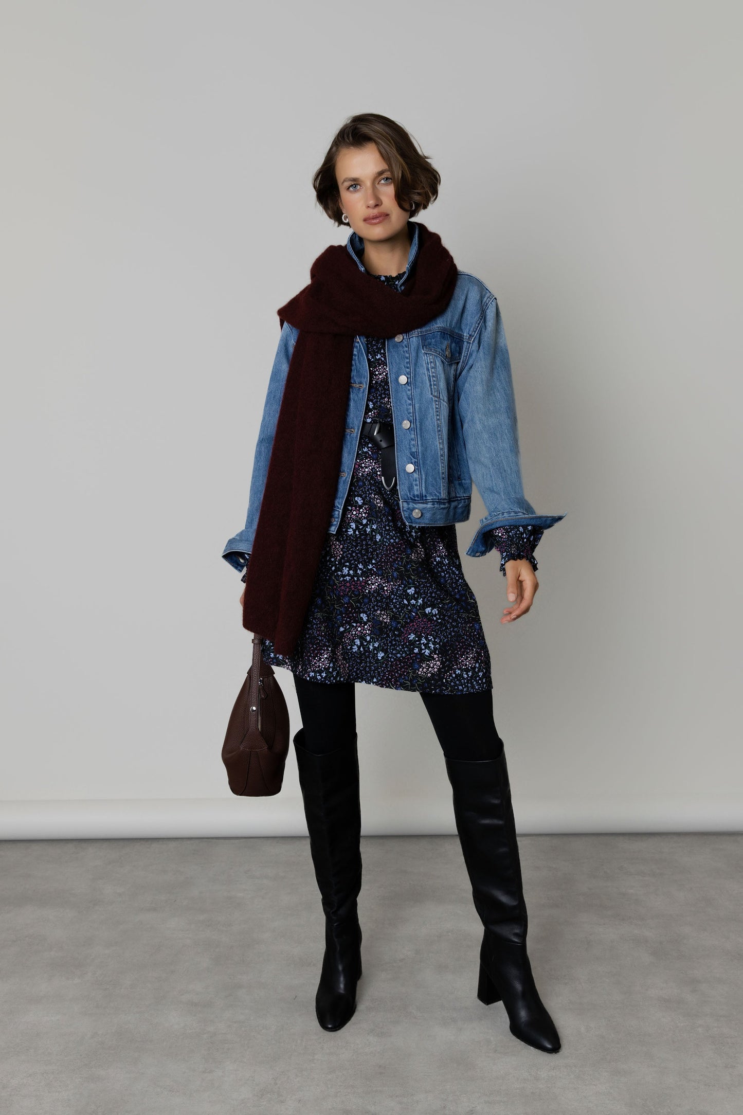 Vera Gathered Mini Dress
