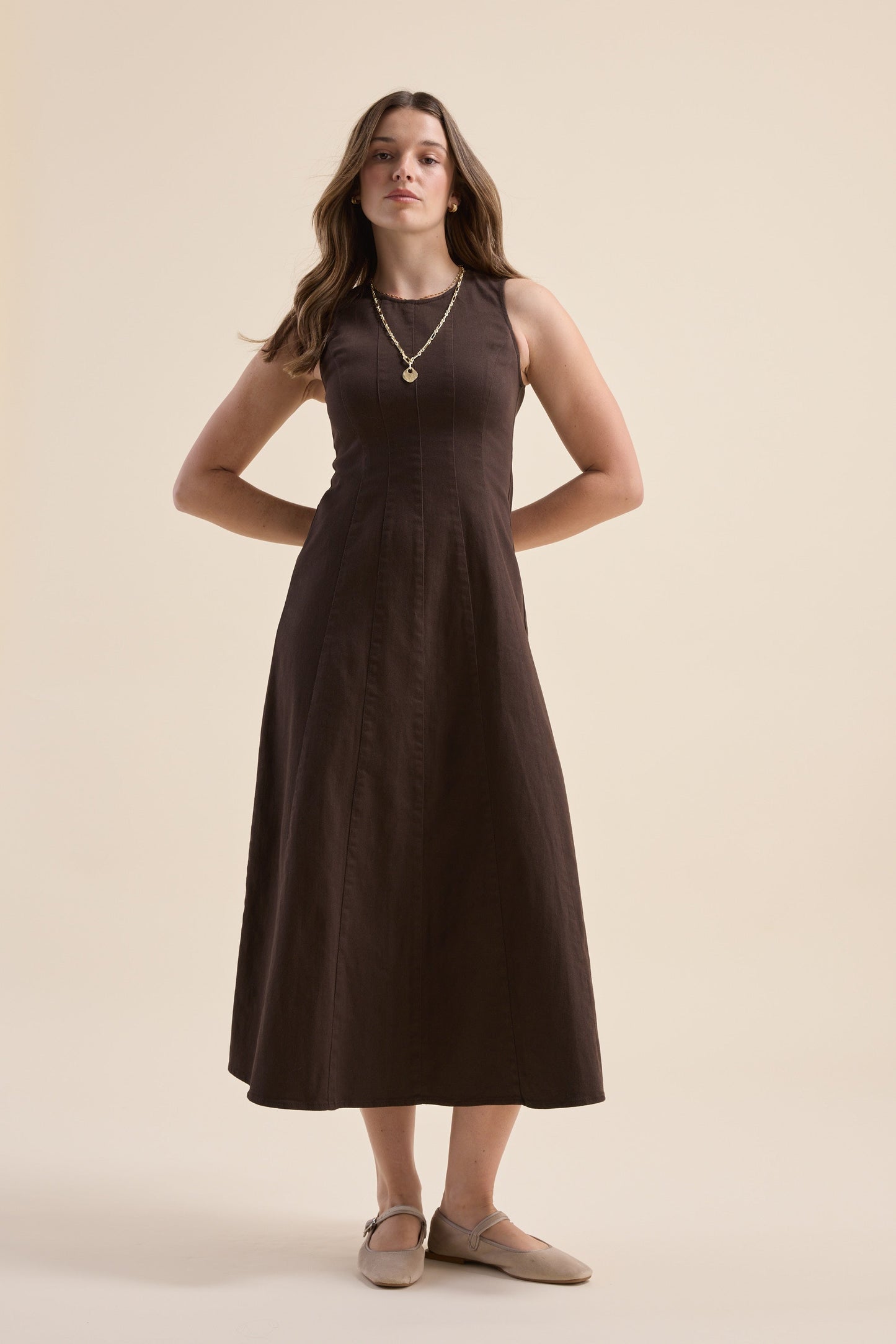 Sia Denim Dress