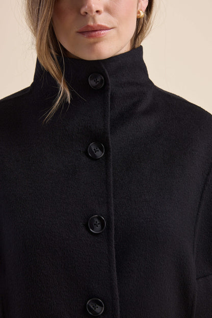 Sonya Wool Blend Cape
