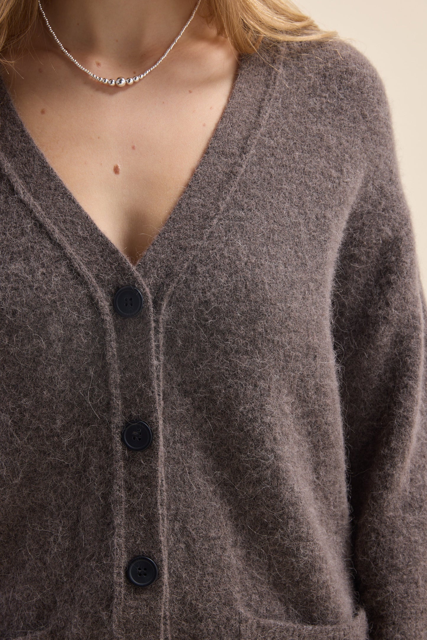Annie Luxe Whisper Boyfriend Cardigan