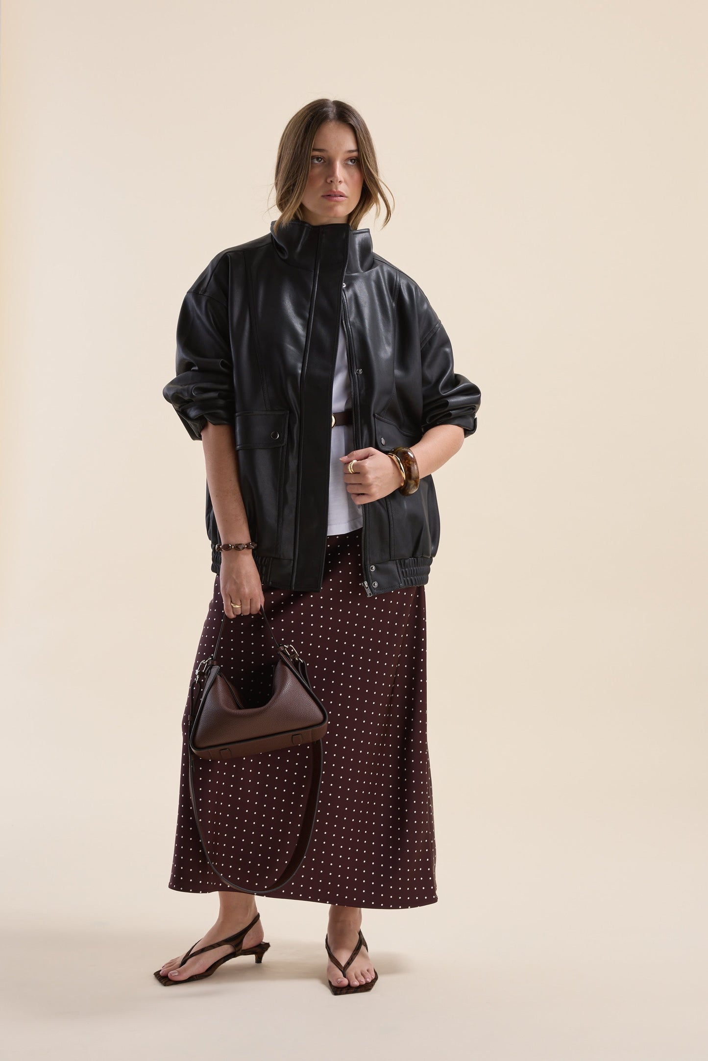 Kinsley Bias Cut Skirt