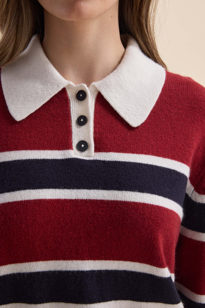 Elementary Wool Blend Polo