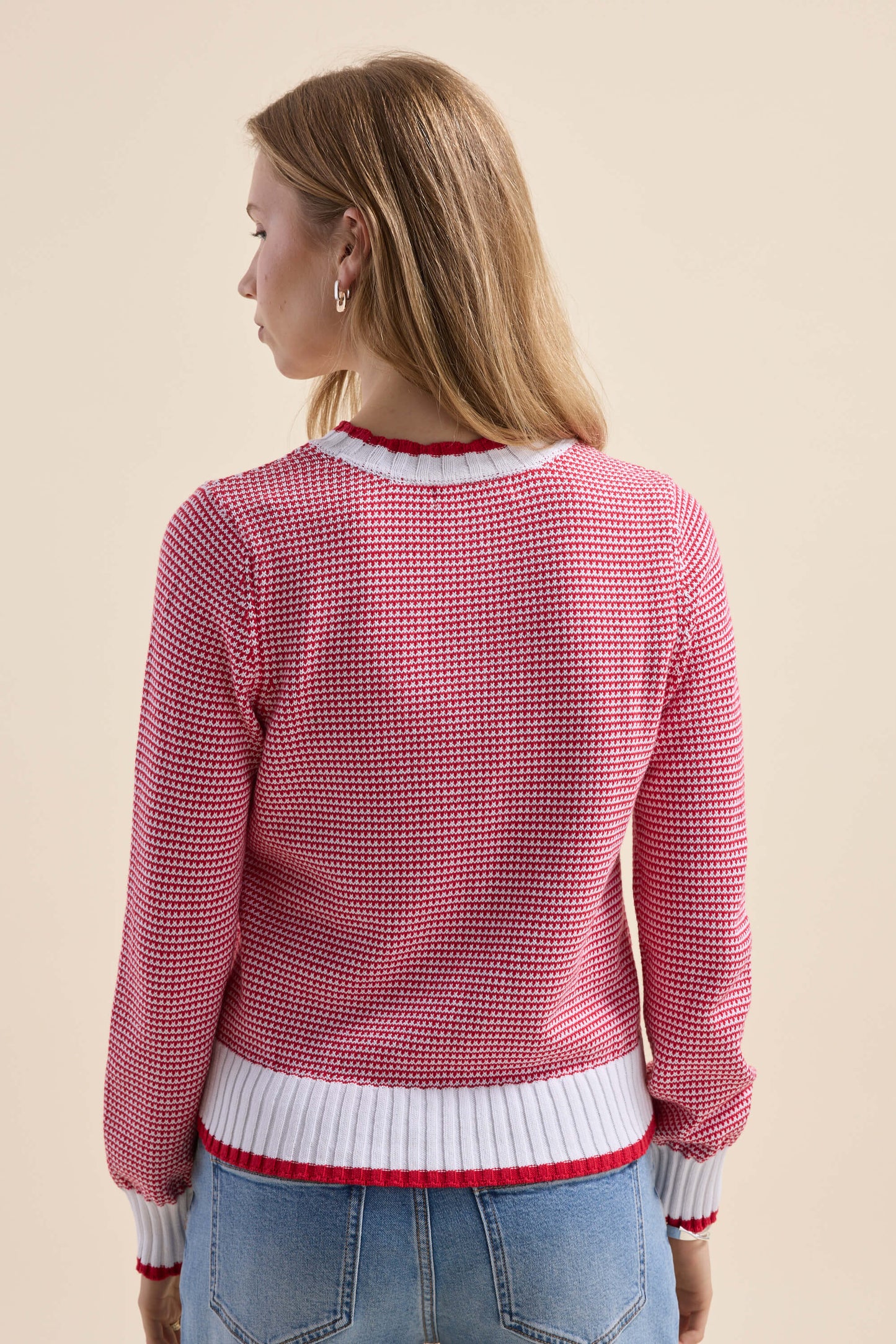 Callie Knit Detail Sweater