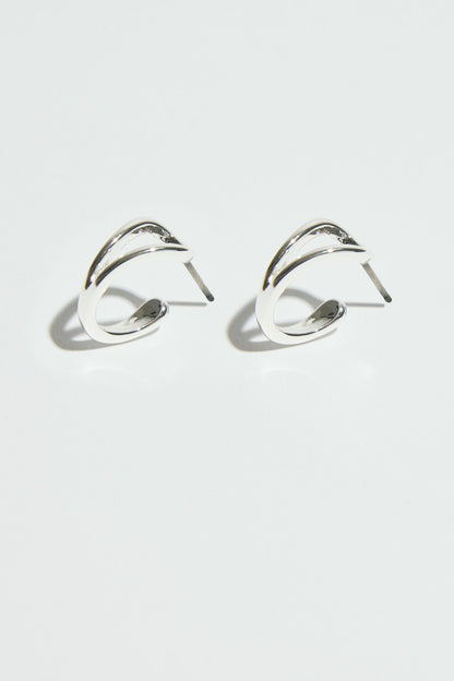 Atelier 19 Fluid Hoop Earrings