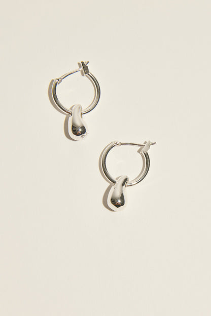 Atelier 19 Dewdrop on Hoop Earrings