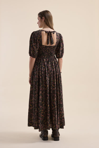 Elementary Shirred Bodice Dress