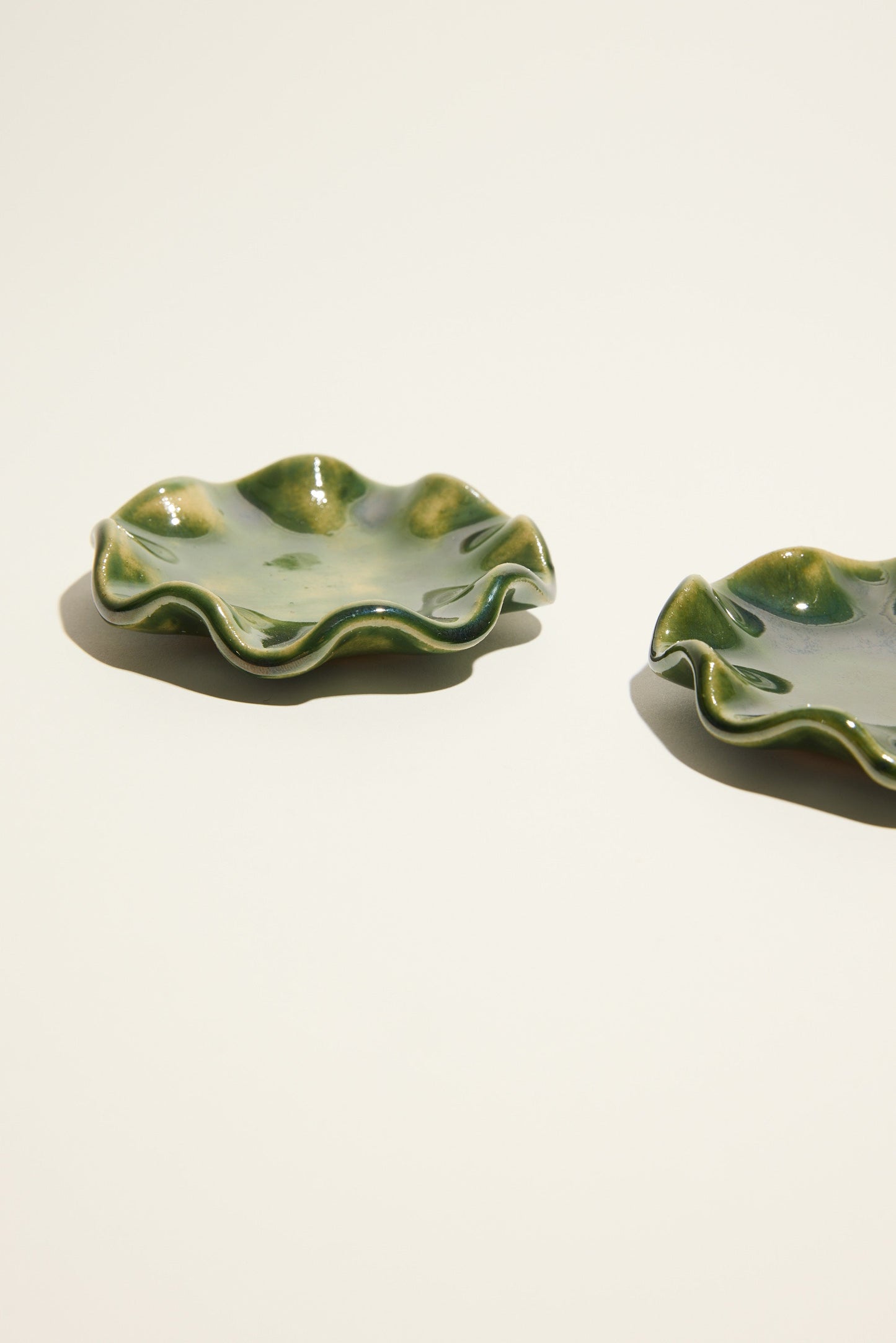 Magnolia Lane Ruffle Trinket Dish