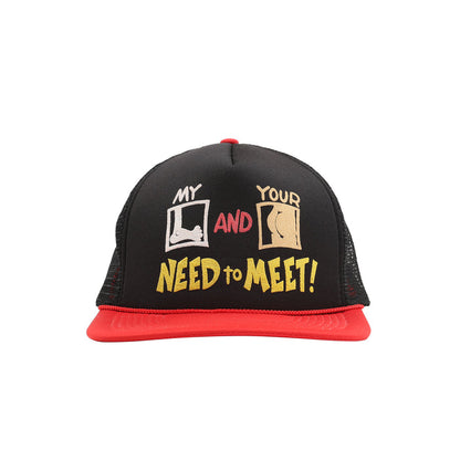 90S My Foot Your Ass Trucker Cap