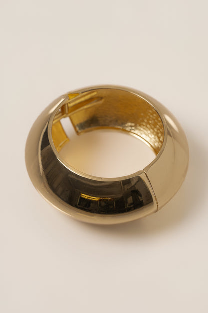 Gold Lore Hinge Bracelet