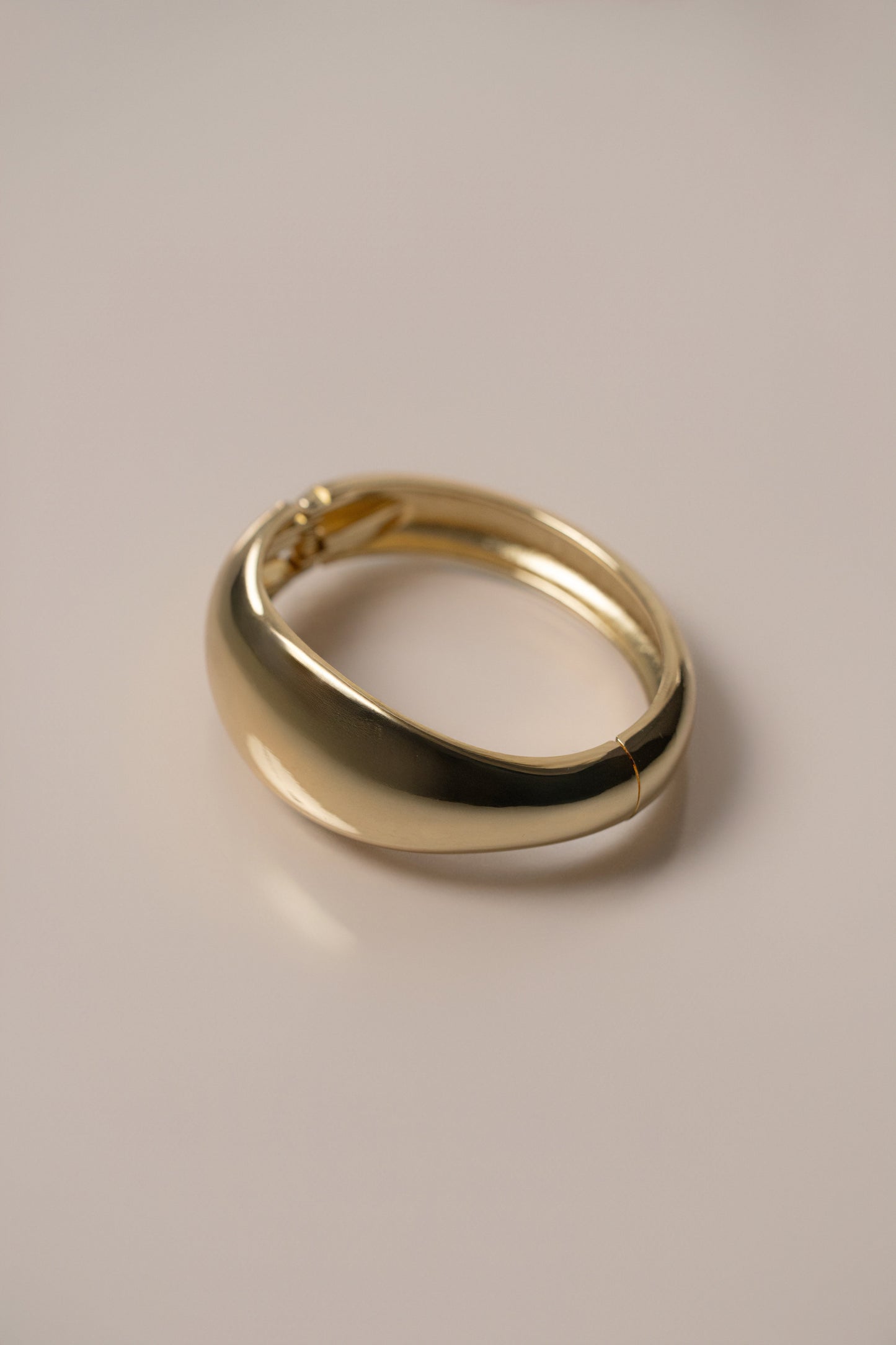 Gold Nellie Hinge Bracelet