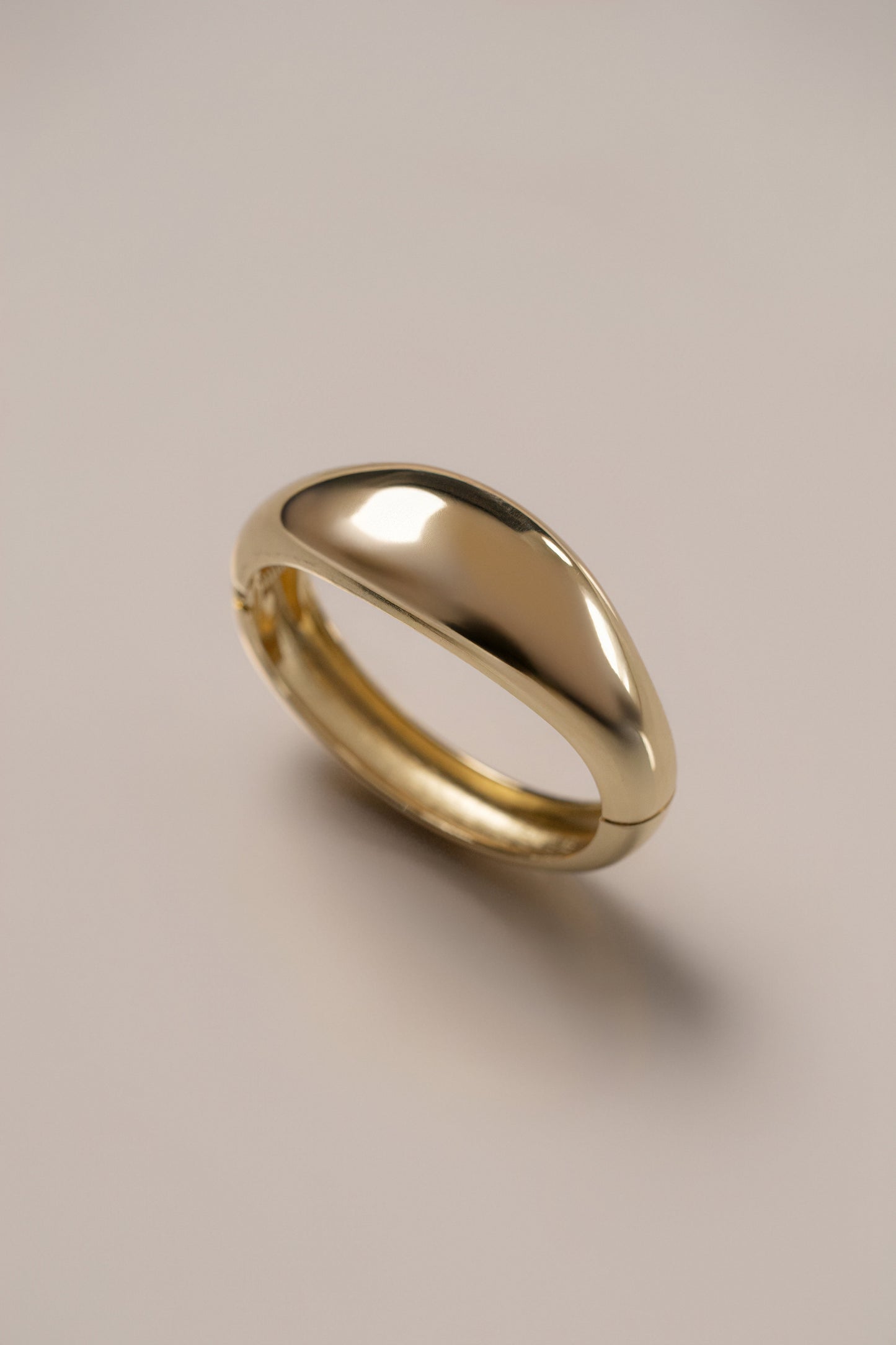 Gold Nellie Hinge Bracelet