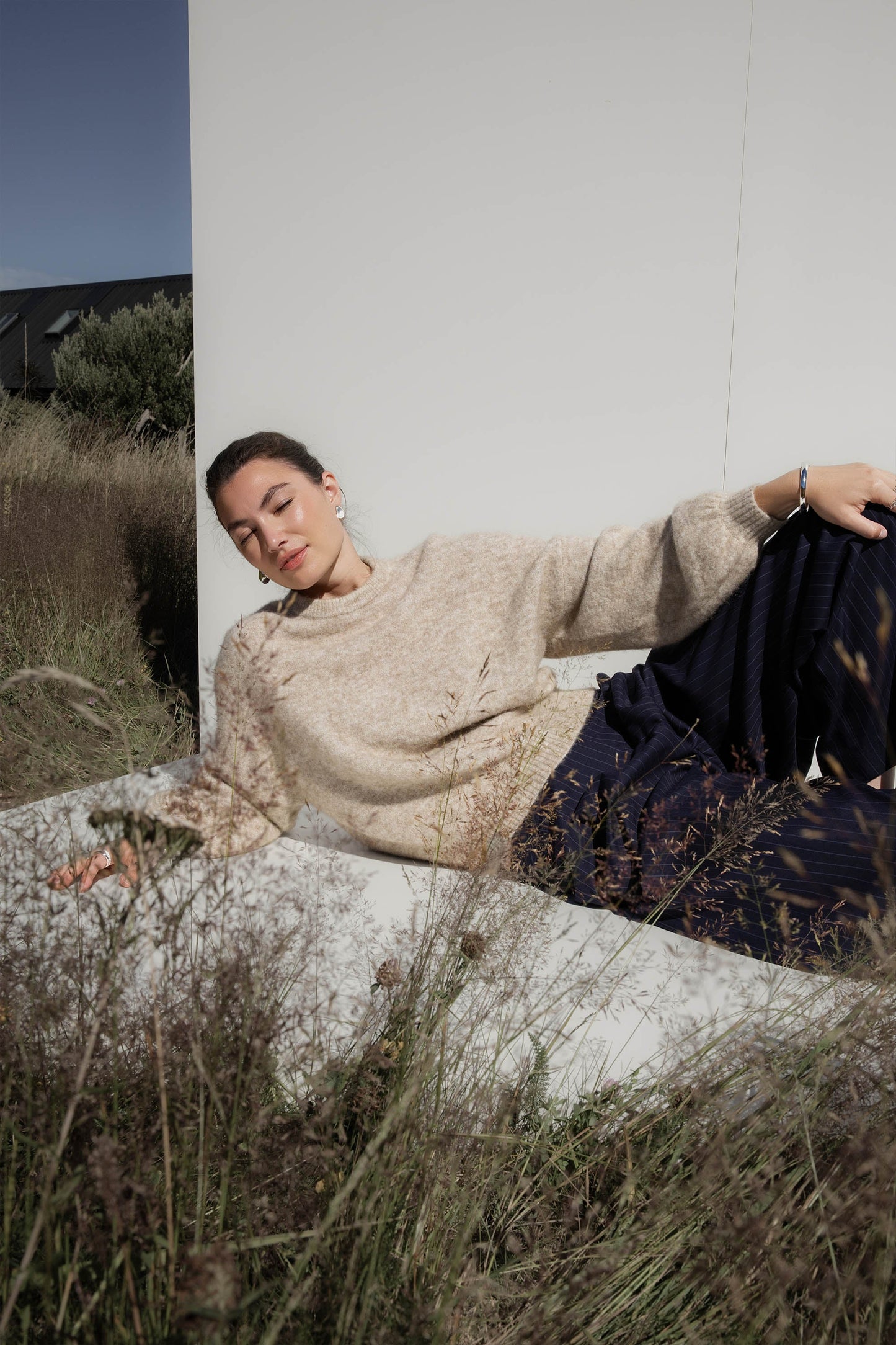 The Luxe Whisper Crew Neck Sweater
