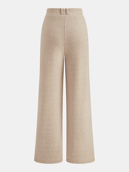 Seam Detail Mock Neck Tank & Pants Set