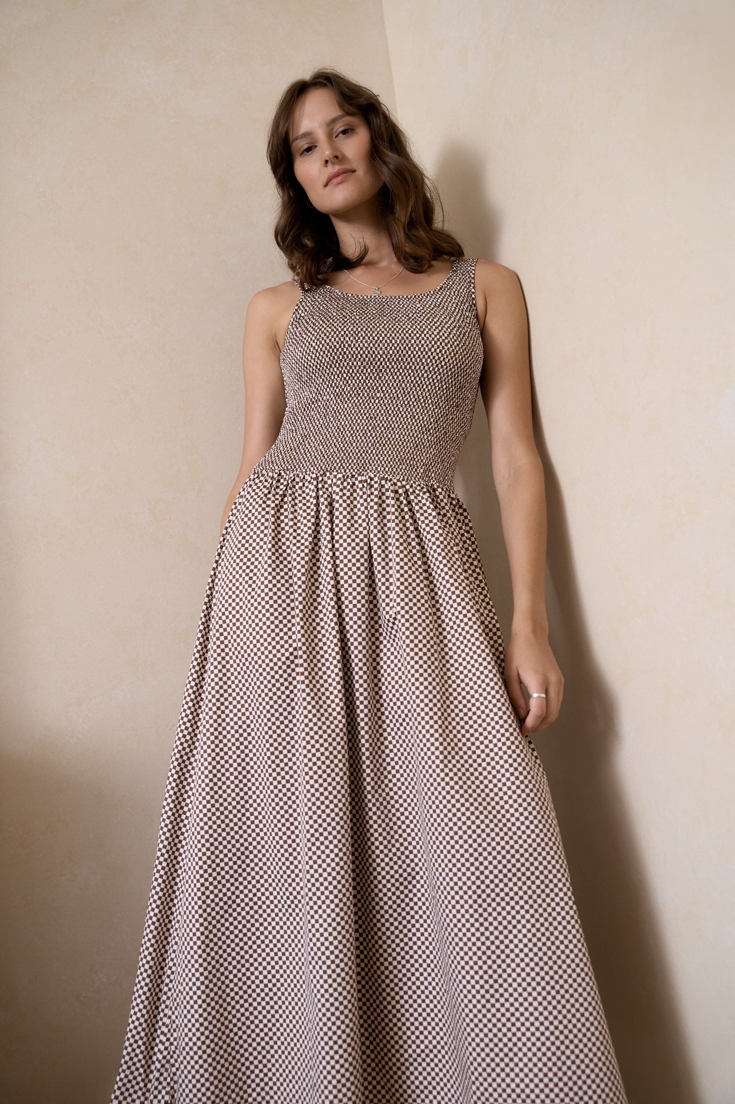 Coco Shirred Dress