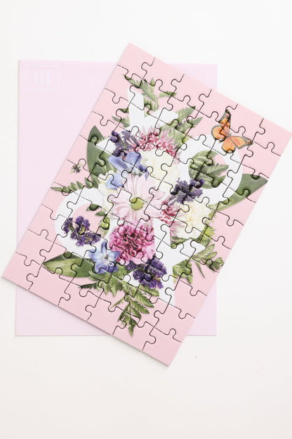 XOXO Puzzle Greeting Card
