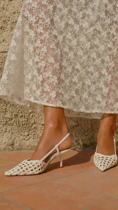 Lummi Heel - White