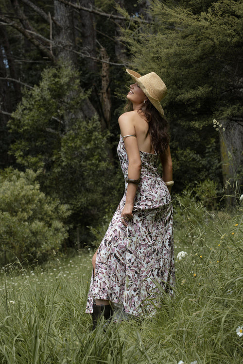 Jasmine Halter Neck Dress
