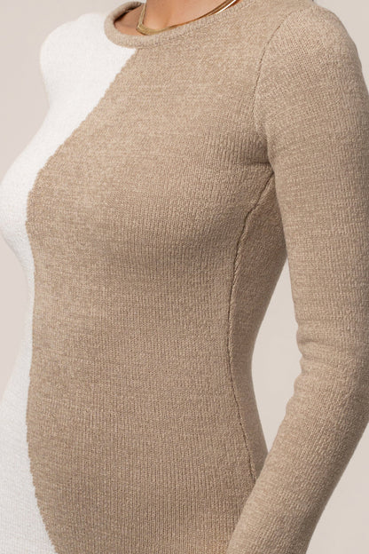 Beige/Ivory No Hard Feelings Dress