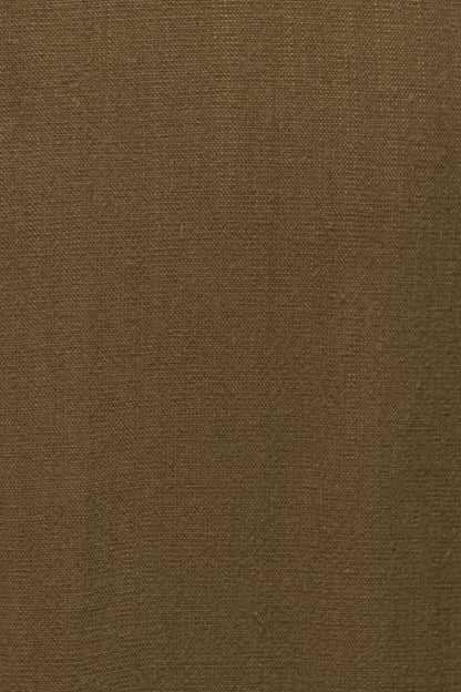 Olive Ocean Depths Linen Top