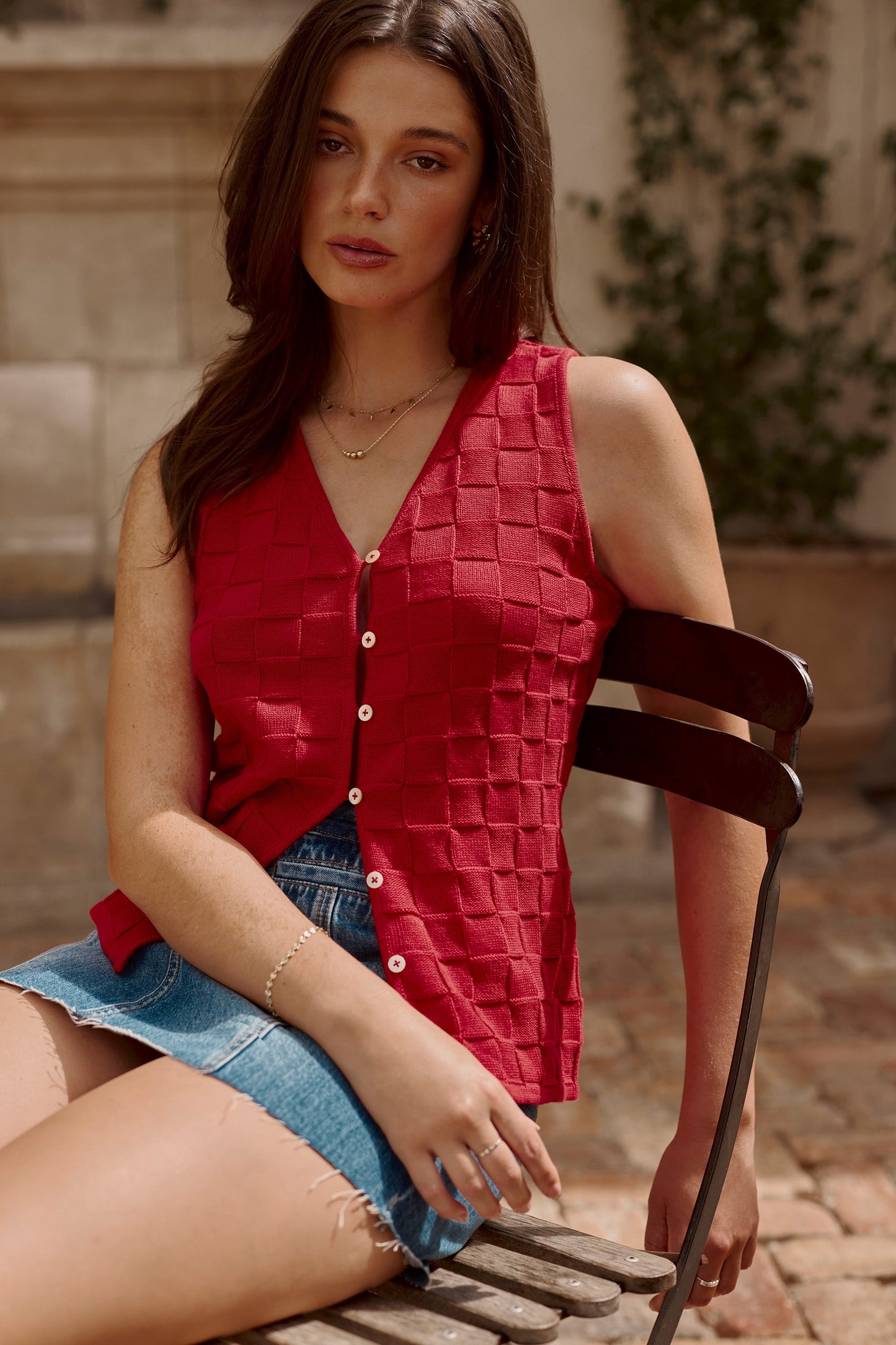 Opal Knit Vest Top