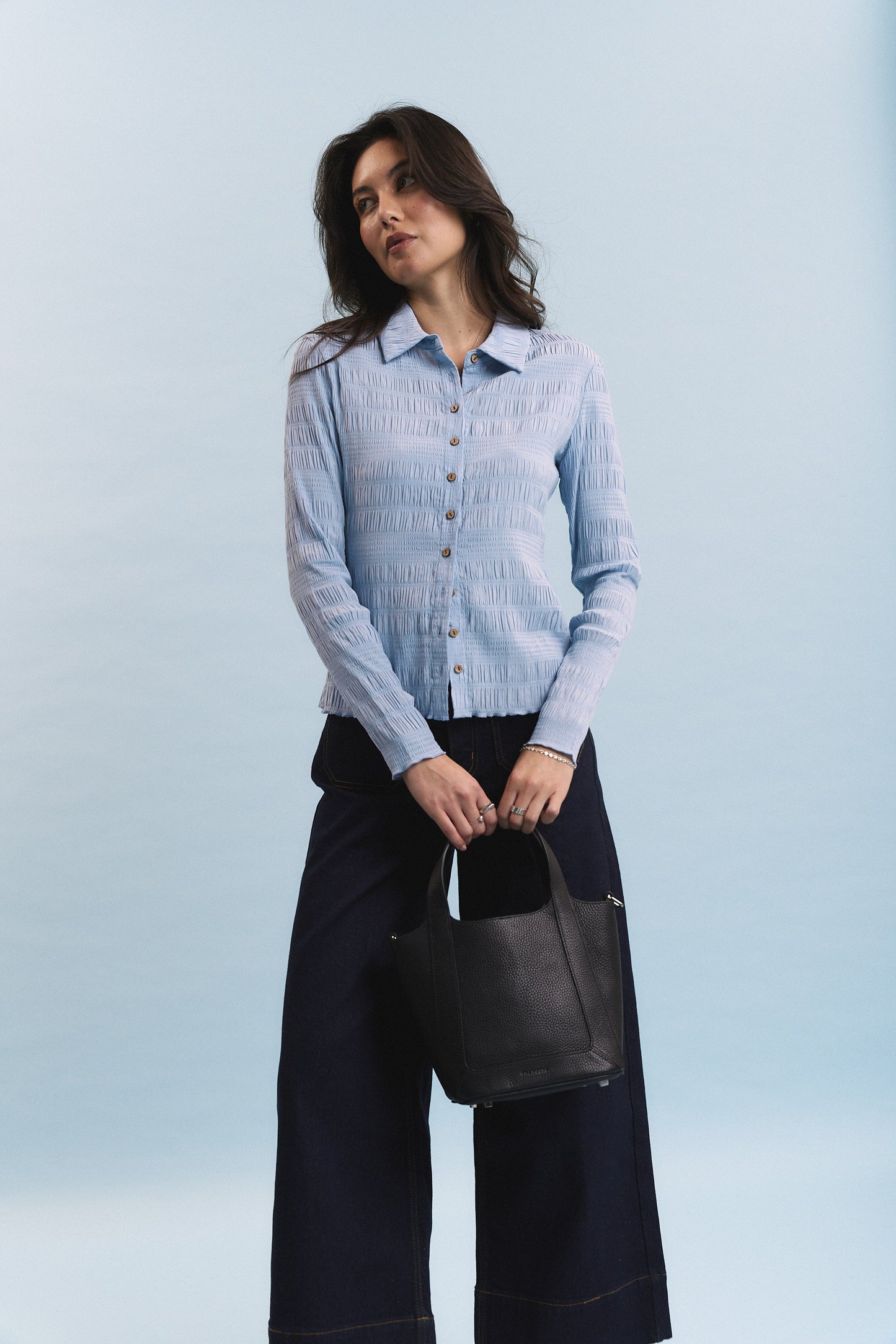 Tahlia Shirred Detail Shirt