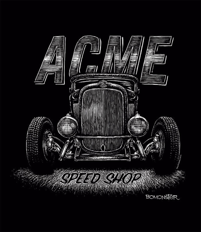 Acme Speed Shop Bomonster '32 T-shirt