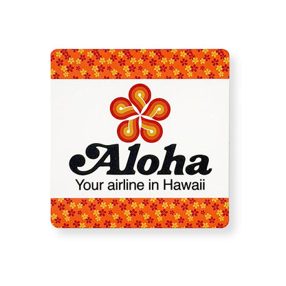 Aloha Airlines Logo Coaster