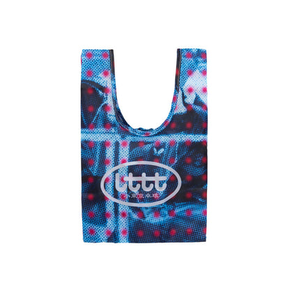 b.Eautiful Dots Reusable Bag - Blue/Pink