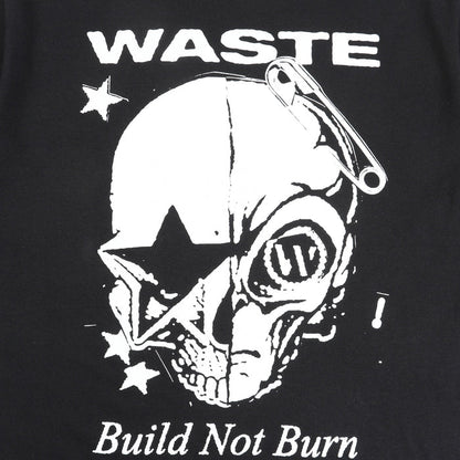 Build Not Burn T-Shirt - Black