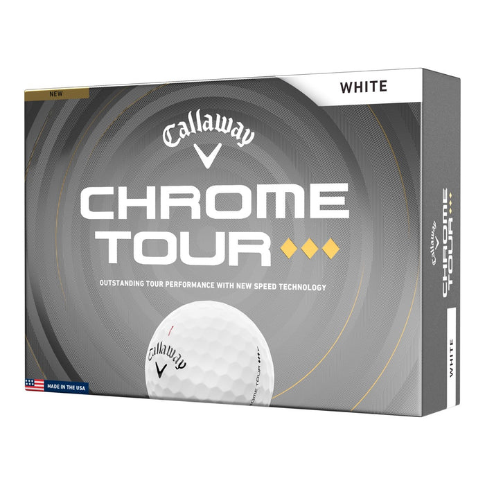 Callaway Chrome Tour Triple Diamond '26 Golf Balls - Dozen
