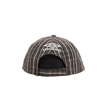 Check Hazard Cap - Beige/Dark Brown