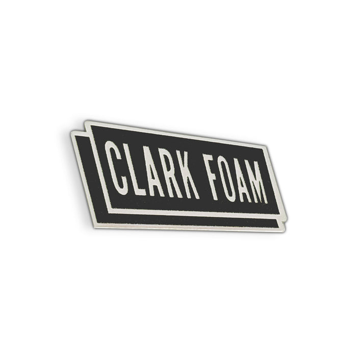 Clark Foam Logo Pin