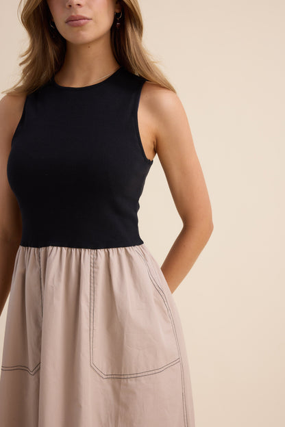 The Stitch Detail Dress