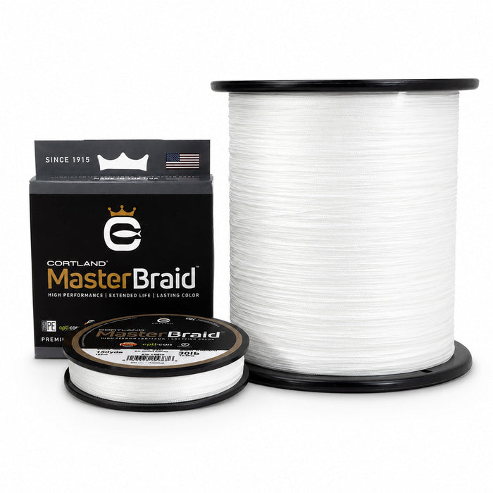 Cortland Master Braid - White