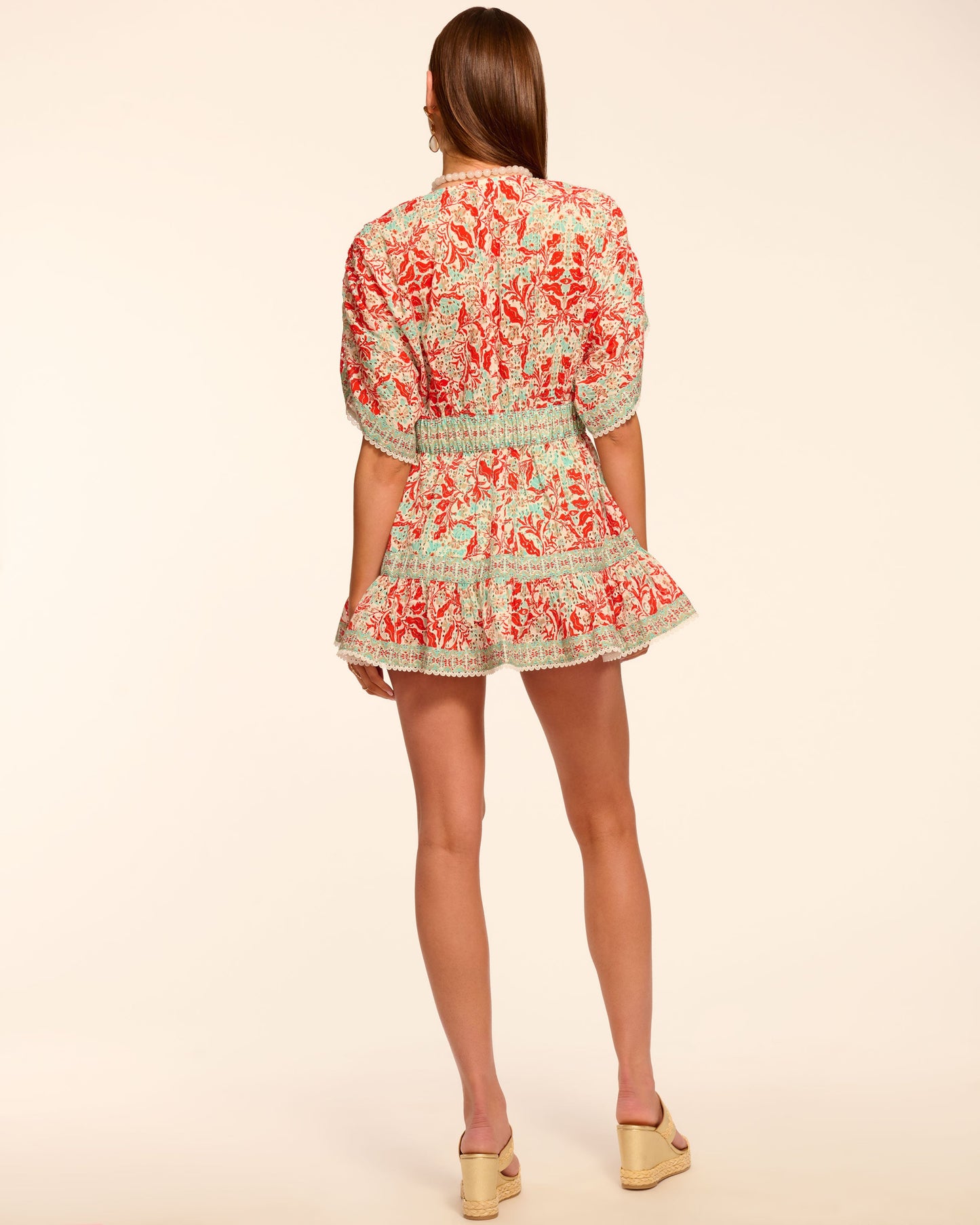 Margo Eyelet Coverup Mini Dress