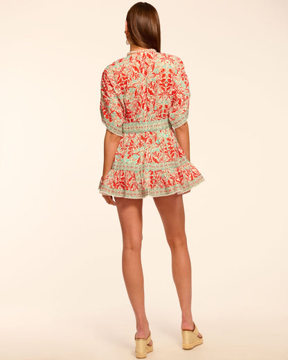 Margo Eyelet Coverup Mini Dress
