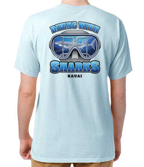 Diving With Sharks Kauai T-Shirt