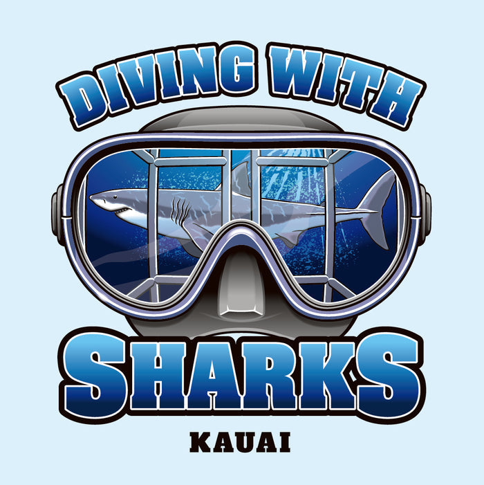 Diving With Sharks Kauai T-Shirt