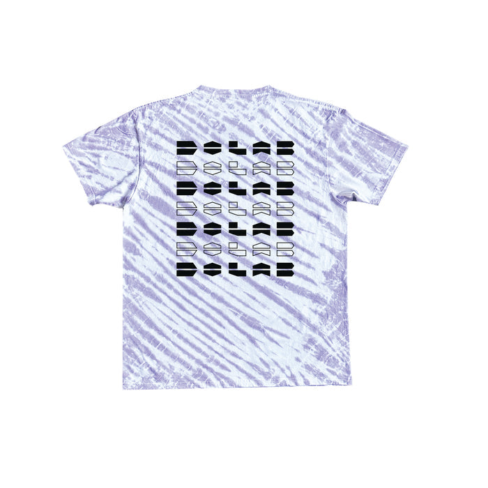 Do LaB purple tie dye tee