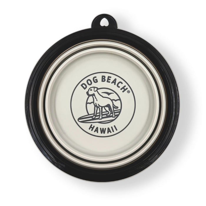 Dog Beach Collapsible Bowl