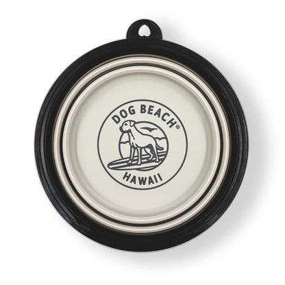 Dog Beach Collapsible Bowl