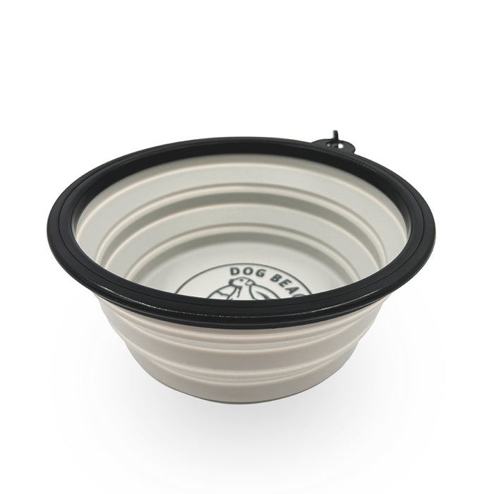 Dog Beach Collapsible Bowl