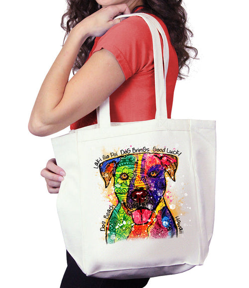 Dog Beach Laki Ilio Tote Bag