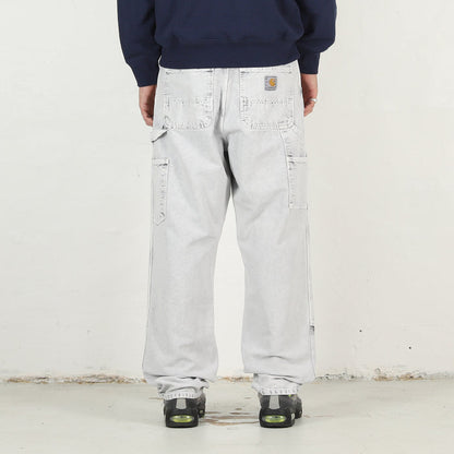 Double Knee Pant - Black chalk wash