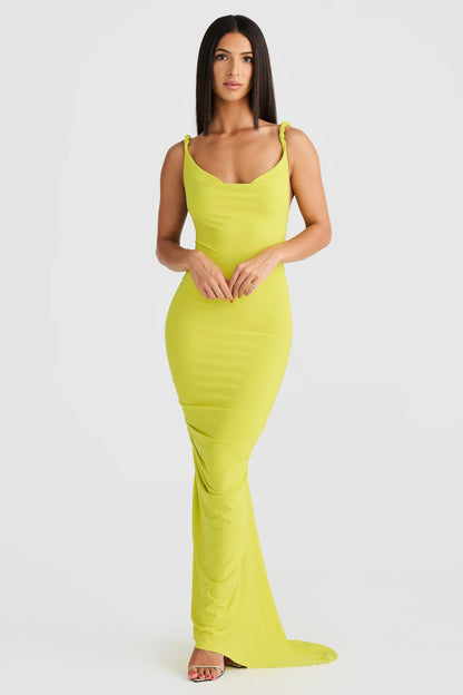 Yelena Gown - Chartreuse