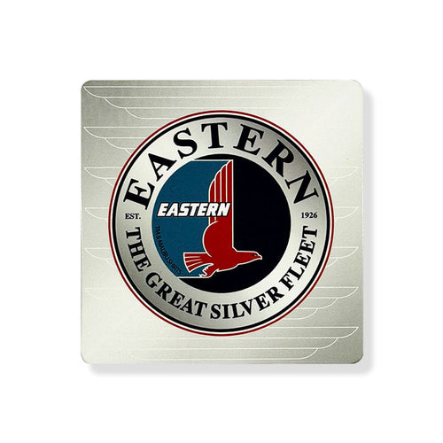 Eastern Silver Logo Coaster