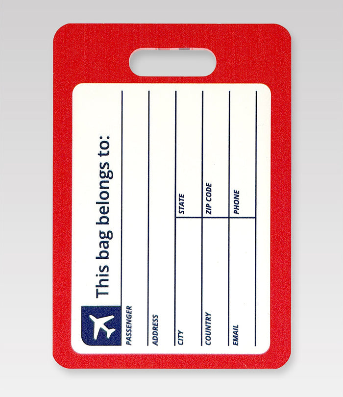 Eastern Silver Luggage Tag