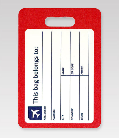 Eastern Silver Luggage Tag