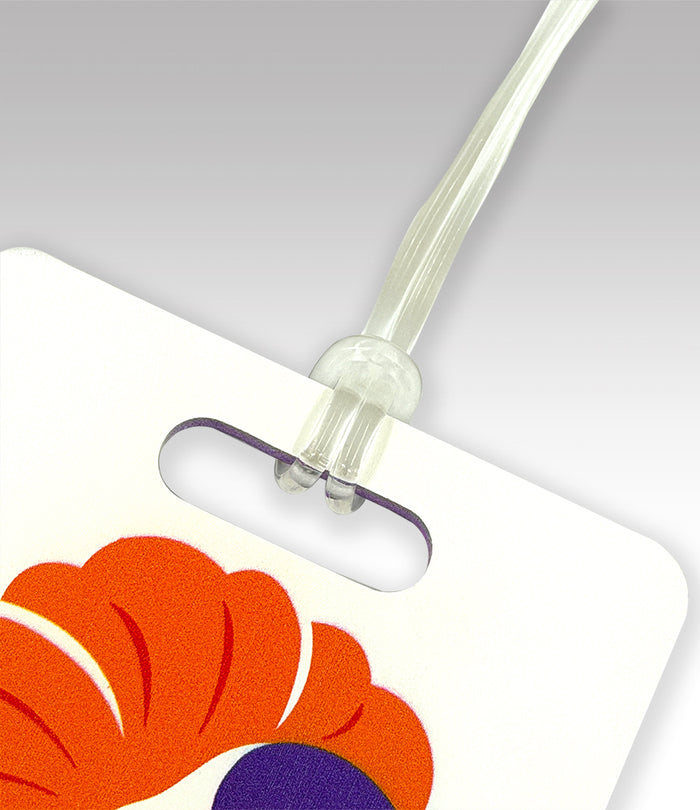 Eastern Silver Luggage Tag